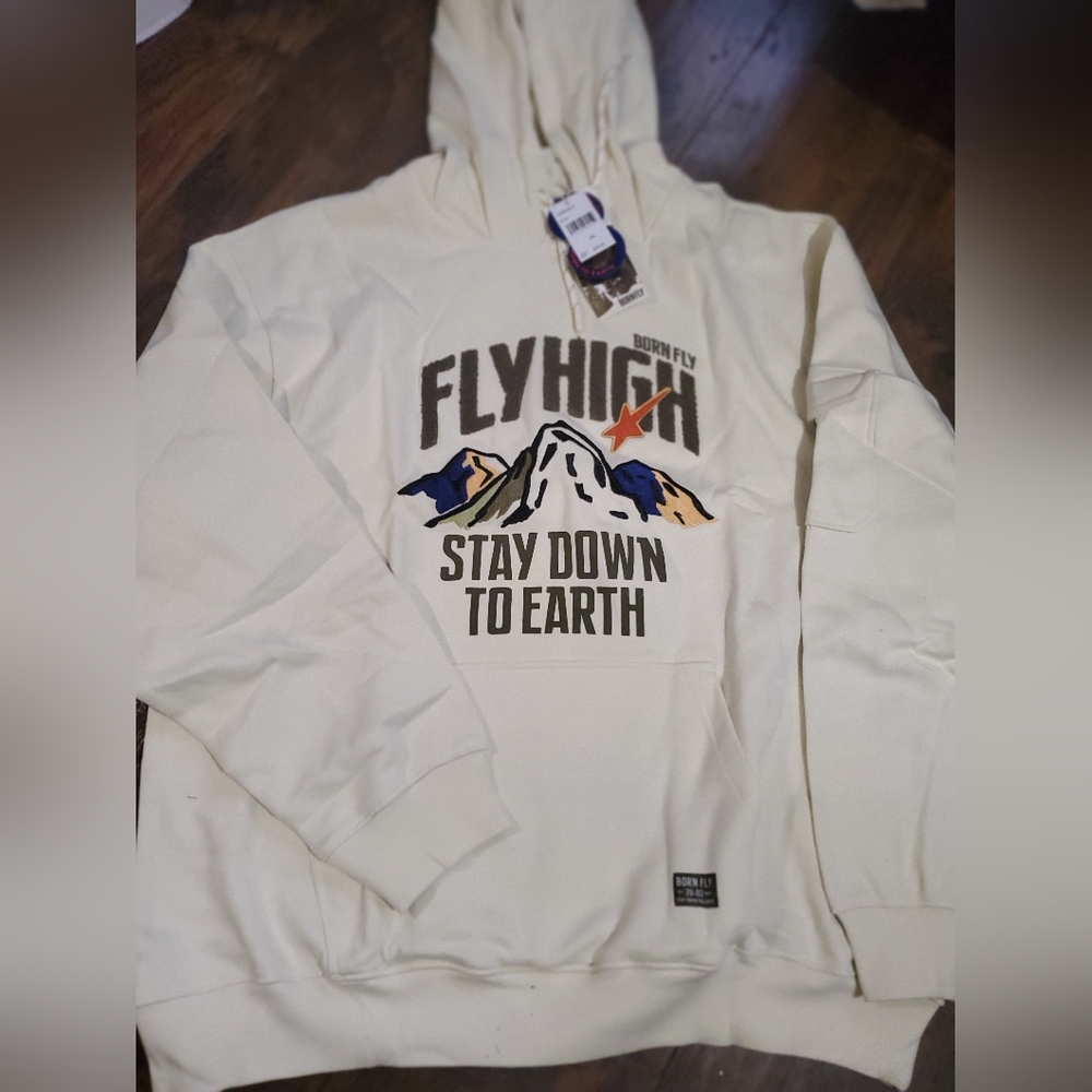 Flying high brand new with tags hoodie exl